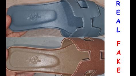 fake hermes oran vs real - Hermes Oran Sandals Fake vs Real 2025: How can .